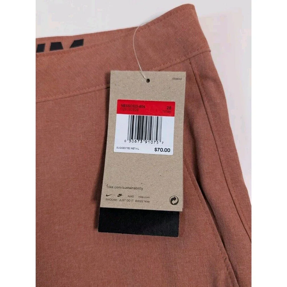 Nike Swim Men's Size 28 Shorts NESSC515 Four-Way Stretch Packable, NWT